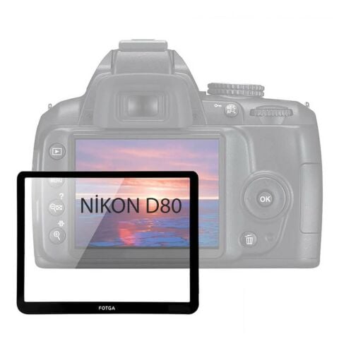 Fotga Lcd Ekran Koruyucu Nikon D80 İçin