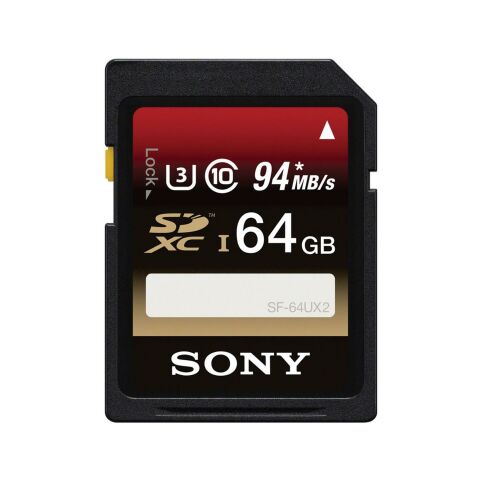 Sony 64GB 94mb/s SDXC Class 10 U3 4K Hafıza Kartı