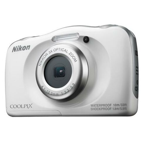 Nikon COOLPIX W100 Su Altı Dijital Fotoğraf Makinesi - Beyaz