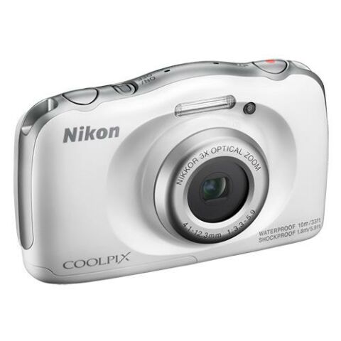 Nikon COOLPIX W100 Su Altı Dijital Fotoğraf Makinesi - Beyaz