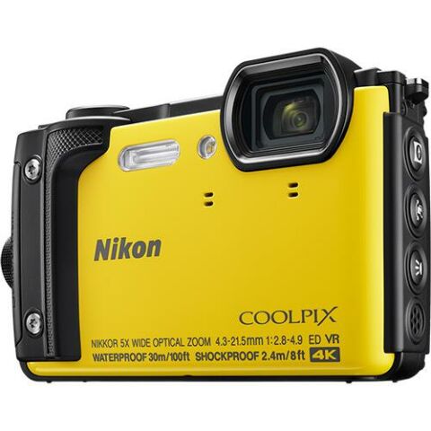 Nikon COOLPIX W300 Su Altı Dijital Fotoğraf Makinesi - Sarı