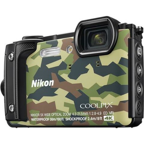 Nikon COOLPIX W300 Su Altı Dijital Fotoğraf Makinesi - Kamuflaj