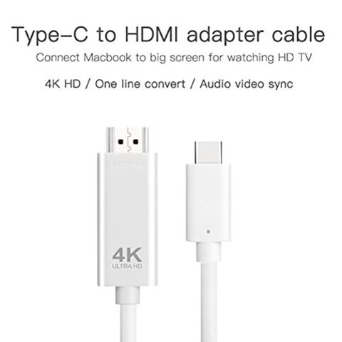Onten OTN-9572 Type-C to HDMI 4K Kablo