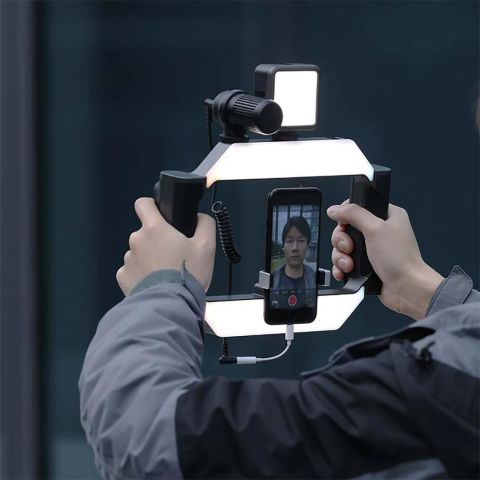 Ulanzi U-Rig Işıklı Telefon Video Rig Çerçeve