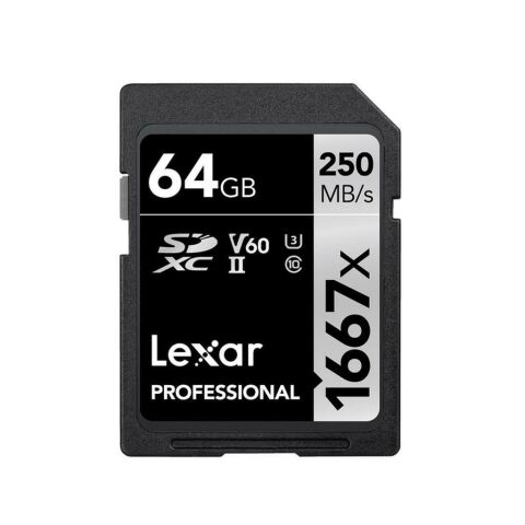 Lexar Professional 64GB 250mb/s SDXC Hafıza Kartı