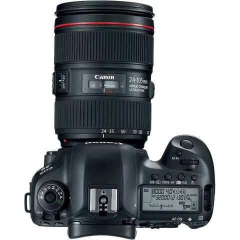 Canon EOS 5D Mark IV 24-105mm F4L DSLR Fotoğraf Makinesi