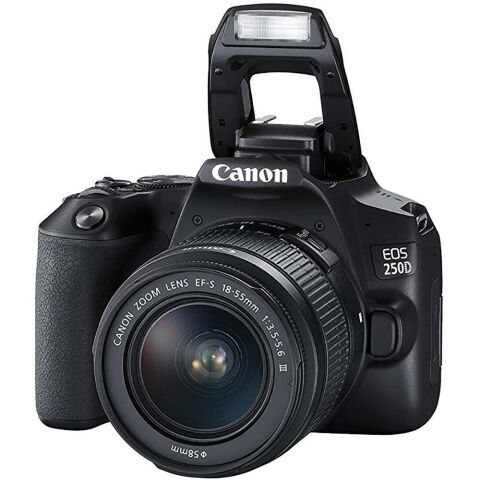 Canon EOS 250D 18-55mm DSLR Fotoğraf Makinesi