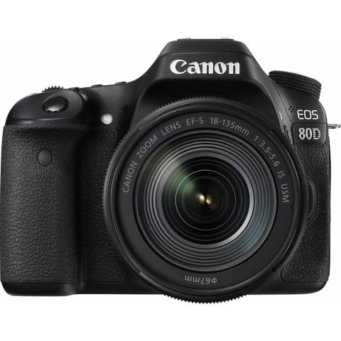 Canon EOS 80D 18-135mm IS USM DSLR Fotoğraf Makinesi