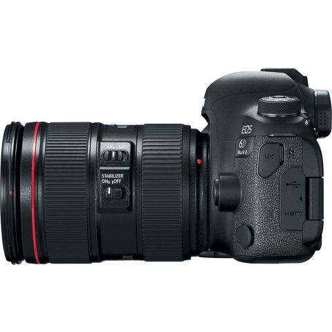 Canon EOS 6D Mark II 24-105mm F4L DSLR Fotoğraf Makinesi