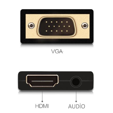 Onten OTN-7557 VGA to HDMI Çevirici Adaptör Sesli