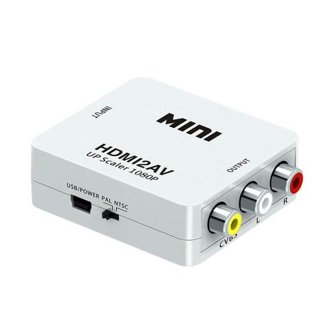 Mini HDMI2AV HDMI to AV Video Converter Çevirici