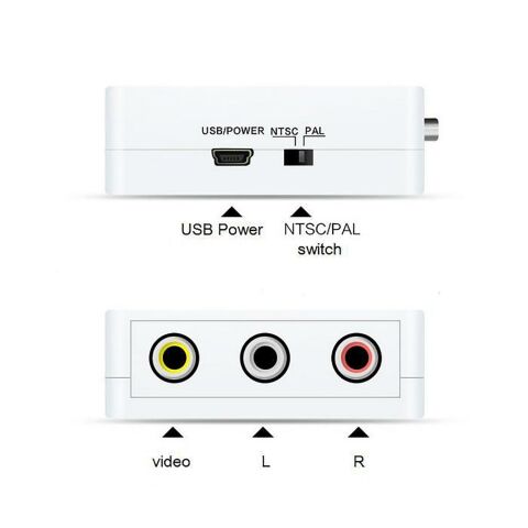 Mini HDMI2AV HDMI to AV Video Converter Çevirici