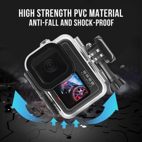 Shoot XTGP558 Gopro Hero 9 Black Su Geçirmez Housing