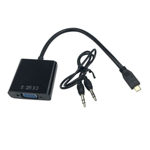 Ce-Link Micro Hdmi to Vga Kablo+Sesli