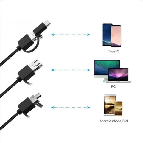 AngelEye AE-1005 Mobil Endoskop Kamera 5mt