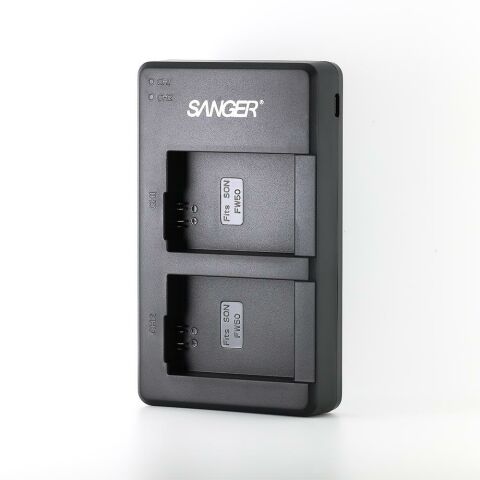 Sanger NP-FW50 Sony İkili USB Şarj Aleti