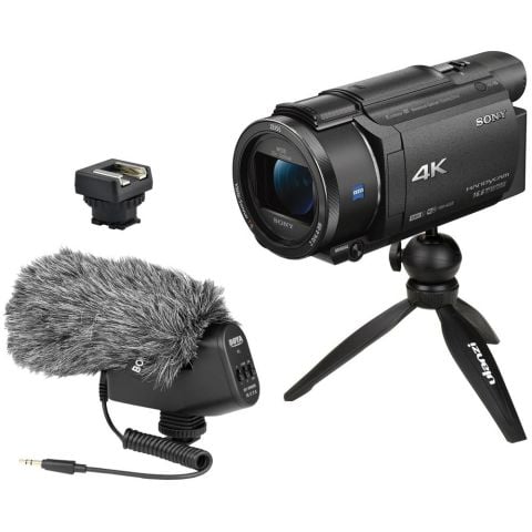 Sony FDR-AX53 4K Vlogging Set