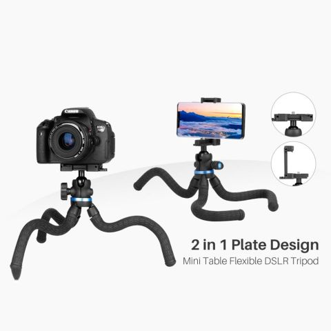 Ulanzi TT20S Top Kafa Esnek Masaüstü Tripod