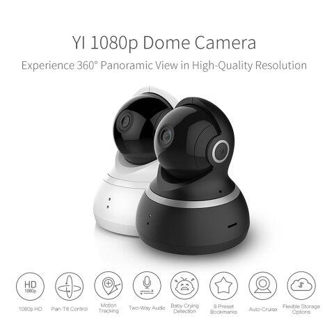 Yi Dome 1080p 360° Gece Görüşlü  IP Kamera
