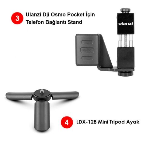 Dji Osmo Pocket + Youtuber Vlogger Seti