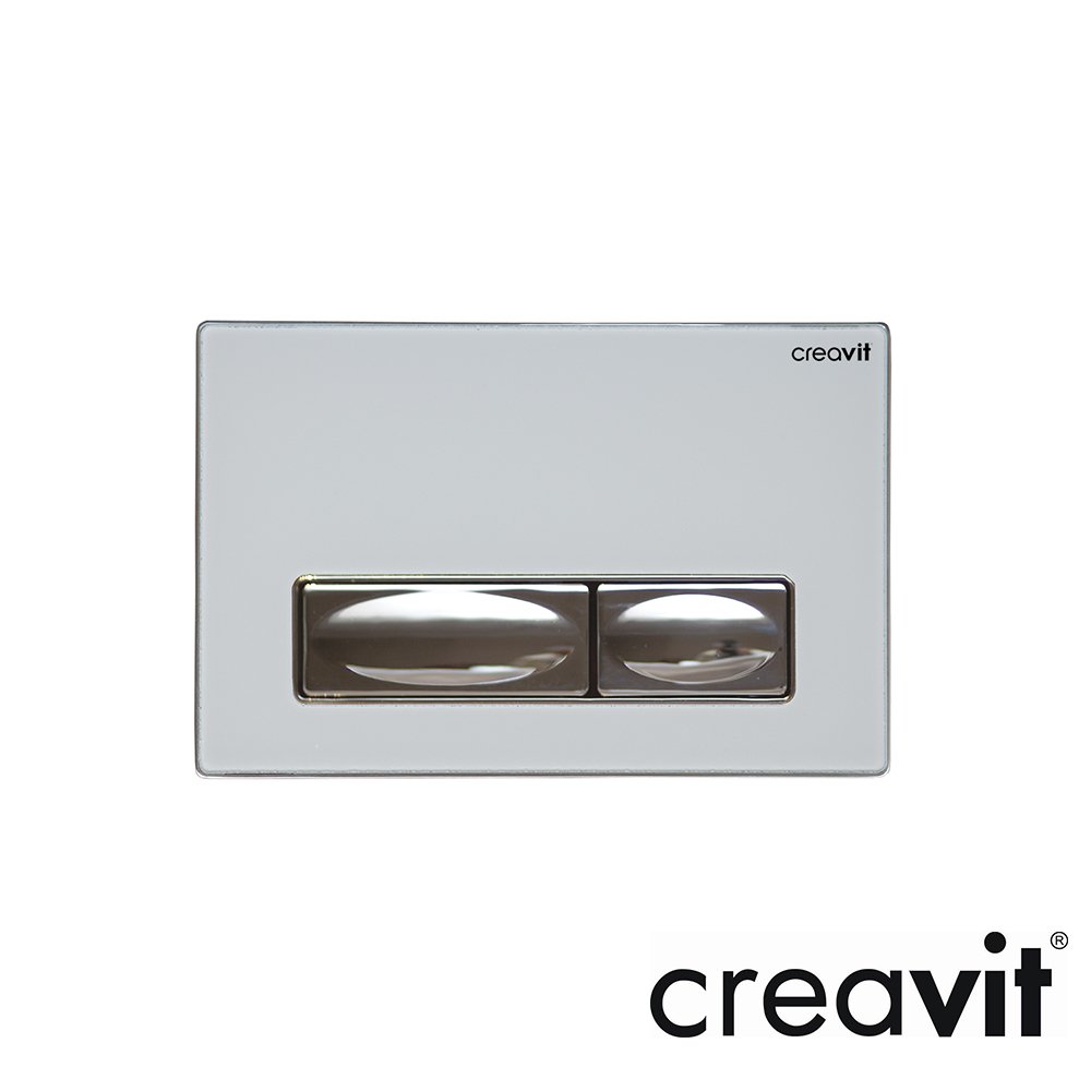 Creavit Design Beyaz Kumanda Paneli (Solid Cam & Metal)