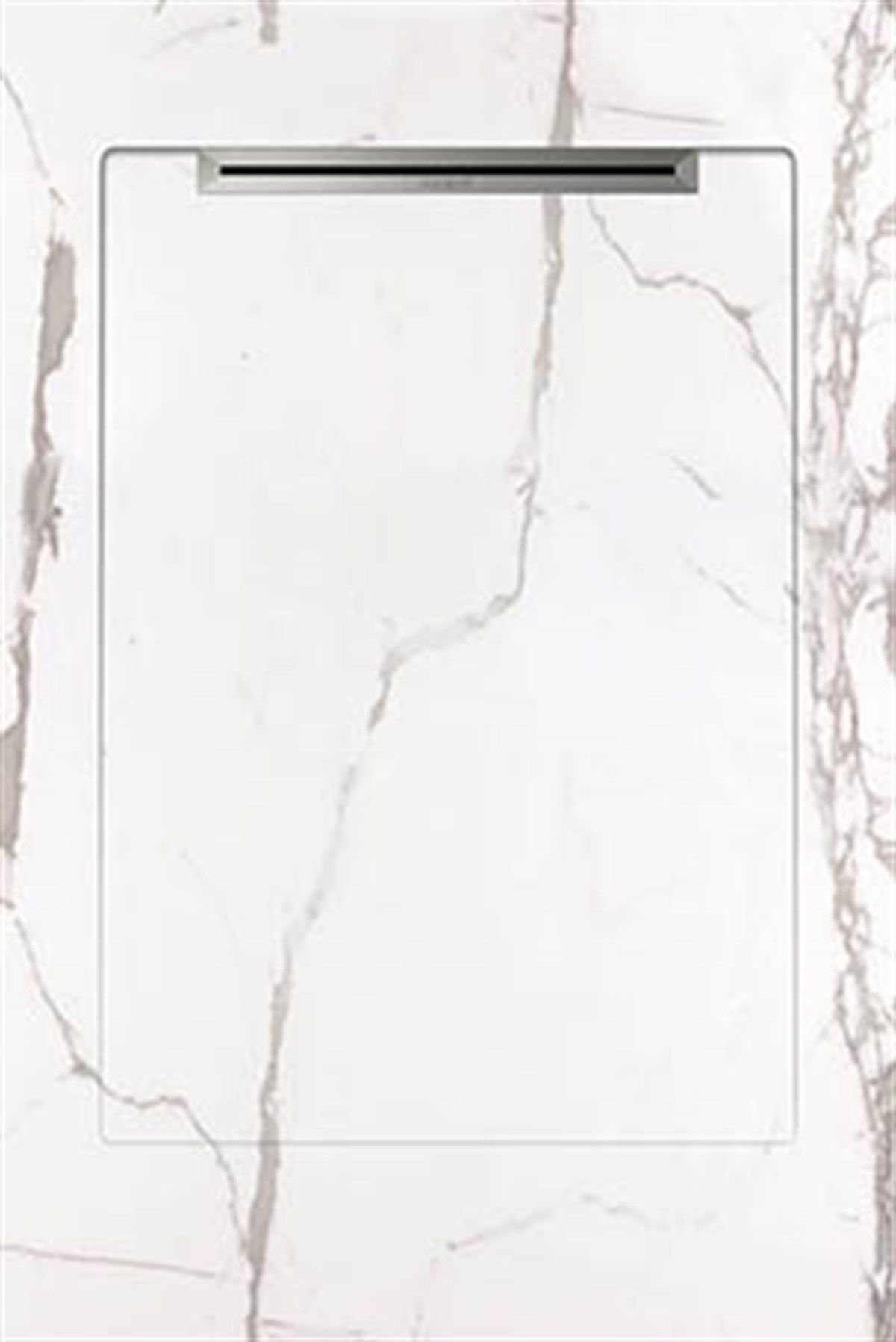 AQUANİT 90x135 İnfinity Beyaz Porselen Duş Karosu