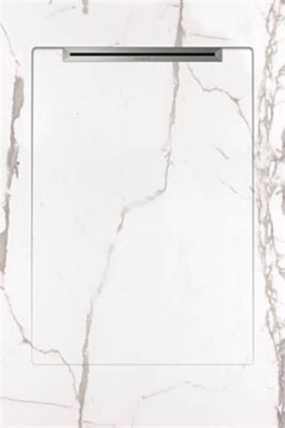 AQUANİT 90x135 İnfinity Beyaz Porselen Duş Karosu