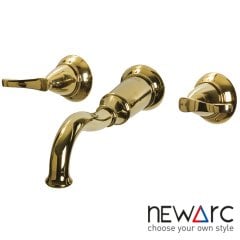 NEWARC Golden Ankastre Lavabo Bataryası