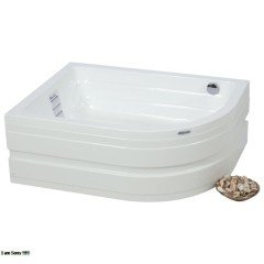 Waterway Cozumel 120*90 Mini Yarı Oval Küvet