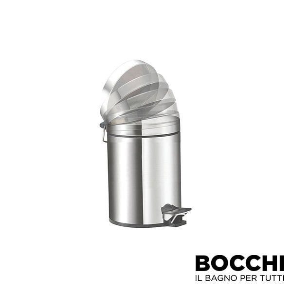 Bocchi Çöp Kovası 3 lt Pedallı Soft Close Kapak