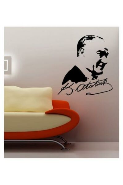 ATATÜRK KADİFE DUVAR STICKER