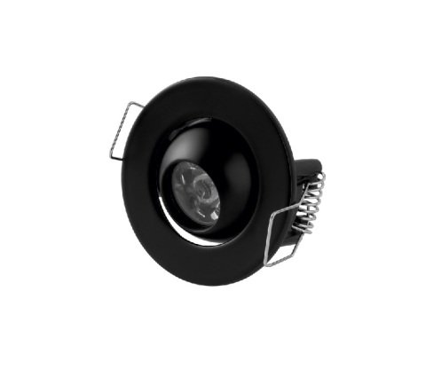 1w Hareketli Power Led Yıldız Spot Siyah CT-5268 Beyaz Işık Cata