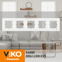 Viko Karre Beşli Çerçeve