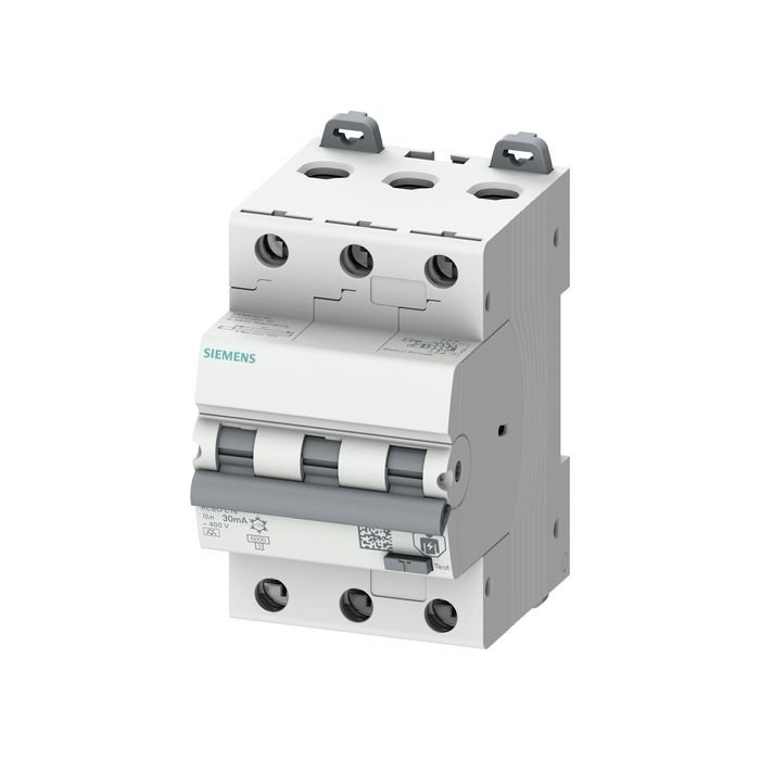 Siemens Rcbo, 6 Ka, 3P Type A, 300Ma, C-Char, in: 16A Un: 400V 5SU1636-7FP16