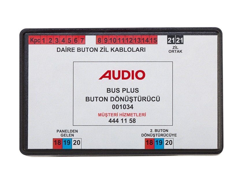 Audio Dijital Panel Buton Dönüştürme Modülü 001034