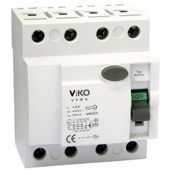 Viko VTR4-25300 Yangın Koruma Rölesi 4X25A 300 mA