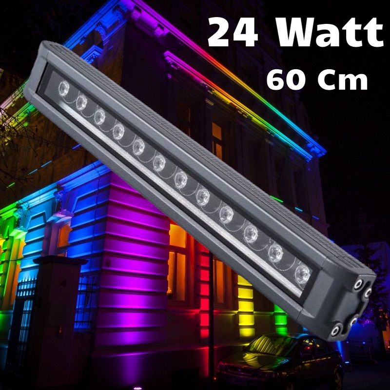 Cata 24 Watt Gold Wallwasher 60 cm Kırmızı Renk CT-4696