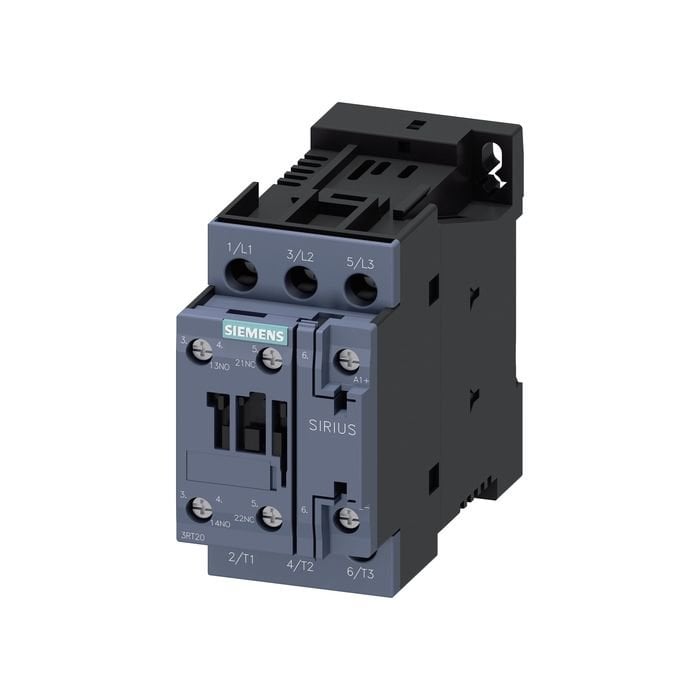 Siemens Üç Fazli  Sirius Kontaktör  Dc 24V Bobinli  4 Kw  1No+1Nc -3RT2023-1BB40