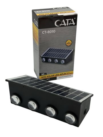 Cata-ct8010-20 Watt Kos Solar Led Aplik-Dış Mekan Günisigi