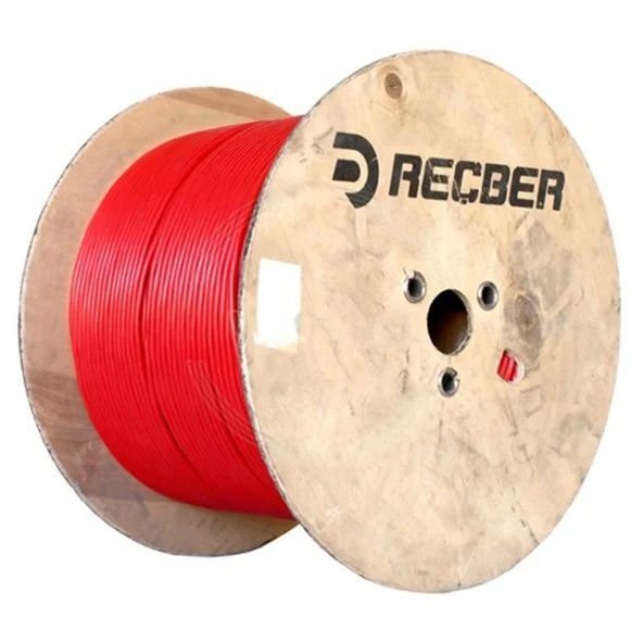 Reçber LIH(St)H FE180 PH120 2x0,75mm2 Yangına Dayanıklı Sinyal Kablosu - 100 Metre