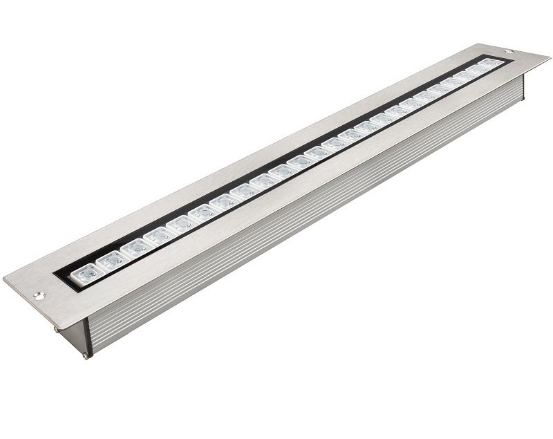 Wallwasher Led Duvar Aydınlatma Sıva Altı 50 cm 18 Watt Mavi Işık