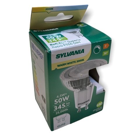 Sylvania Refled Es50  4,5W 827 Gu10 Led Ampul Günışığı Dim Edilebilr