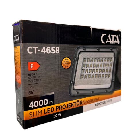 Cata 50 W Led Projektör CT-4658 Beyaz Işık