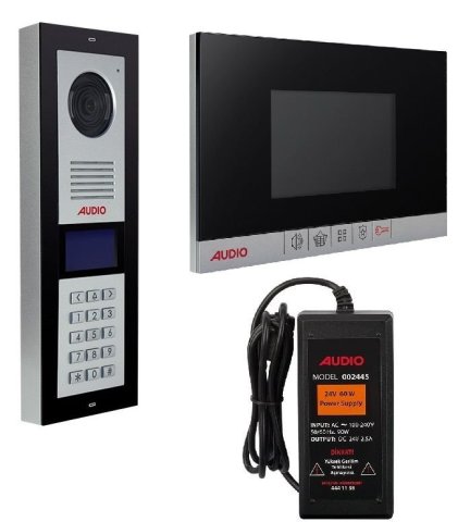 Audio Görüntülü Diafon 9 Daire 4,3'' Lcd 001181 Paket Fiyatı