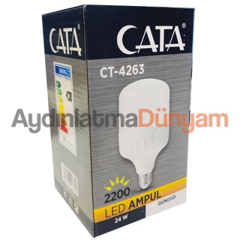 Cata 30 Watt E27 Duylu Torch Led Ampul CT-4263 Beyaz Işık