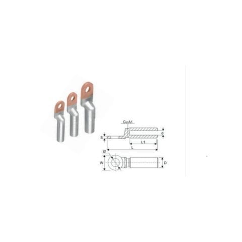 Cetsan 50 mm. Alüminyum Bakır Kablo Pabucu - BI METAL CP BI-50 - 1 Adet