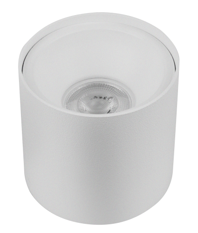 Sıva Üstü Silindir Led Spot Armatür 10x10 Cm Beyaz/Beyaz