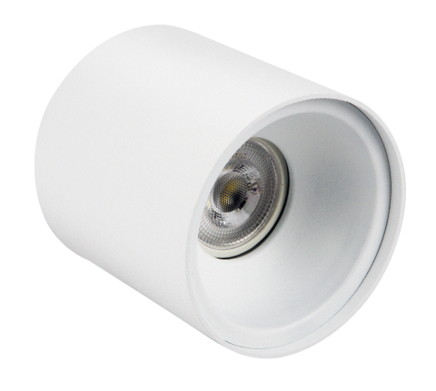 Sıva Üstü Silindir Led Spot Armatür 10x10 Cm Beyaz/Beyaz