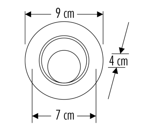 Cata 6W Akik Led Armatür CT-5200 Günışığı Renk