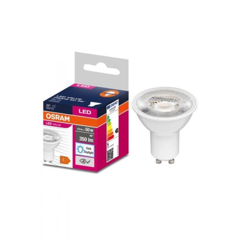 Osram Led Value 4.5W Beyaz Işık Gu10 Duy 350 lm